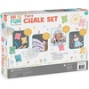 image:imageMindWare Oh So Fun Fairy Sidewalk Chalk Set  Great Chalk For Toddlers Including Chalk Holders amp Fairy Wing Stencils For Kids Ages 3