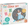 image:imageMindWare Oh So Fun Fairy Sidewalk Chalk Set  Great Chalk For Toddlers Including Chalk Holders amp Fairy Wing Stencils For Kids Ages 3
