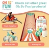 image:imageMindWare Oh So Fun Inflatable Racecar Bed  Twin Size Kids Travel Car Mattress with Sides Including Hand Pump amp Storage Bag