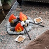 image:imageMindWare Oh So Fun Plush Campfire Set Pretend Camping Playset with Soft Fire Pit and SMores Accessories for Imaginative Indoor Play Kids Ages 3 Pretend Play Gift for Kids