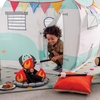 image:imageMindWare Oh So Fun Plush Campfire Set Pretend Camping Playset with Soft Fire Pit and SMores Accessories for Imaginative Indoor Play Kids Ages 3 Pretend Play Gift for Kids