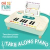 image:imageMindWare Oh So Fun TakeAlong Piano Toy for Toddlers  Interactive Musical Learning Toy with Lights and Sounds Ages 12 Months and Up