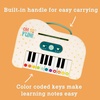 image:imageMindWare Oh So Fun TakeAlong Piano Toy for Toddlers  Interactive Musical Learning Toy with Lights and Sounds Ages 12 Months and Up