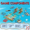 image:imageMindWare Overboard Strategy Board Game for Kids amp Families  Adventurous Dice Game with Boats Passengers amp Cards 24 Players Ages 8
