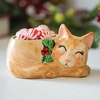 image:imageMindWare Paint Your Own Cat Dish  Porcelain Painting Figures for Kids Teens amp Adults Ages 8 amp Up  Includes 12 Paints and 2 Brushes