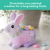 image:imageMindWare Paint Your Own Porcelain Bunny Dish Craft Kit DIY Ceramic Painting Activity with 13 Paint Colors and Brushes Creative Art Project for Kids Ages 8 Easter Crafts for Kids