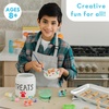 image:imageMindWare Paint Your Own Porcelain Dog Treat Jar Craft Kit  Includes Porcelain Dog Treat jar 12 Bright Colors of Porcelain Paint 2 paintbrushes and Painting Guide