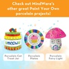 image:imageMindWare Paint Your Own Porcelain Dog Treat Jar Craft Kit  Includes Porcelain Dog Treat jar 12 Bright Colors of Porcelain Paint 2 paintbrushes and Painting Guide