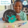 image:imageMindWare Paint Your Own Porcelain Plates  Kit Includes 2 Porcelain Plates 12 Paints 2 Paint Brushes and 2 Stands
