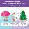 image:imageMindWare Paint Your Own Porcelain Plates  Kit Includes 2 Porcelain Plates 12 Paints 2 Paint Brushes and 2 Stands