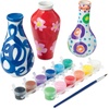 image:imageMindWare Paint Your Own Porcelain Vases Kit for Kids Ages 8 3 Ceramic Vases 12 Paints Brush Guide Bake amp Display DIY Arts and Crafts Gift Set