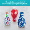 image:imageMindWare Paint Your Own Porcelain Vases Kit for Kids Ages 8 3 Ceramic Vases 12 Paints Brush Guide Bake amp Display DIY Arts and Crafts Gift Set