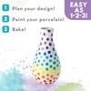 image:imageMindWare Paint Your Own Porcelain Vases Kit for Kids Ages 8 3 Ceramic Vases 12 Paints Brush Guide Bake amp Display DIY Arts and Crafts Gift Set