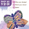image:imageMindWare Paint Your Own Stepping Stone Butterfly Rock Painting Kit Stepping Stones Crafts for Kids Ages 8 amp up