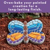 image:imageMindWare Paint Your Own Stepping Stone Butterfly Rock Painting Kit Stepping Stones Crafts for Kids Ages 8 amp up