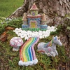 image:imageMindWare Paint Your Own Stone Unicorn Garden  WeatherResistant Garden Rocks Paint Kit for Kids  Includes Paint Brushes and Instructions  Ages 8 and Up