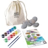 image:imageMindWare Paint Your Own Story Stones Creative Storytelling Art Kit with 16 Paintable Stones Paints and Brushes Imaginative Language Play for Kids Ages 8 and Up Creative Gifts for Kids