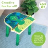 image:imageMindWare Paint Your Own Turtle Wooden Stool DIY Art Furniture Craft Kit with Paint Brushes and Easy Assembly Parts Paintable Kids Stool for Creative Playroom Decor Kids Age 5