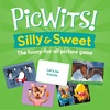 image:imageMindWare PicWits Funny Quick Wit Picture Captioning Card Game Quick 30Minute Game Play Ages 5 and up  Silly amp Sweet