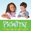 image:imageMindWare PicWits Funny Quick Wit Picture Captioning Card Game Quick 30Minute Game Play Ages 5 and up  Silly amp Sweet