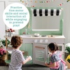 image:imageMindWare Play Kitchen Caf  Unique 2in1 Playset Features Kitchen on One Side and Caf on The Other  Pretend Play for Kids Ages 3 amp Up  Includes Basic Kitchen Tools