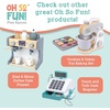 image:imageMindWare Play Kitchen Caf  Unique 2in1 Playset Features Kitchen on One Side and Caf on The Other  Pretend Play for Kids Ages 3 amp Up  Includes Basic Kitchen Tools