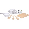 image:imageMindWare Play Kitchen Caf  Unique 2in1 Playset Features Kitchen on One Side and Caf on The Other  Pretend Play for Kids Ages 3 amp Up  Includes Basic Kitchen Tools