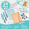 image:imageMindWare Playful Chef Deluxe Charcuterie Kit Real Kids Cooking Set  25 Kids Cooking Utensils Including Safe Knife Set Charcuterie Board Cutting Board  Ages 5