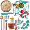 image:imageMindWare Playful Chef Foods of the World Cooking Kit for Kids Global Cooking Set with Authentic Tools and 14 Recipes for Ages 8