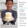 image:imageMindWare Playful Chef Kids Cake Decorating Kit  Includes Pans Reusable Pastry Bags Stencils Recipes amd More