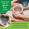 image:imageMindWare Pottery Wheel AirDry Clay Refill 5lbs Natural Brown Sculpting Clay for Kids Bulk Arts and Crafts Material for School or Home Projects Ages 5 and Up