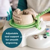 image:imageMindWare Pottery Wheel for Beginners  Kids Pottery Kit with AirDry Clay Tools and Paints Creative Arts and Crafts Toy for Ages 7 and Up