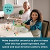 image:imageMindWare Pottery Wheel for Beginners  Kids Pottery Kit with AirDry Clay Tools and Paints Creative Arts and Crafts Toy for Ages 7 and Up