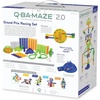 image:imageMindWare QBAMaze 20 Grand Prix Racing Set  Marble Run Building Toy with MotionActivated Lights Ages 8 and Up
