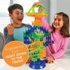 image:imageMindWare QBAMaze 20 Rally Racing Set Modular Marble Run Building Kit with Cubes Rails Launcher and Marbles STEM Construction Toy for Problem Solving and Speed Play Kids Ages 6