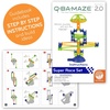 image:imageMindWare QBAMaze 20 Super Race Set STEM Marble Run Building Kit with Turbo Launcher and Racing Tracks Creative Engineering Toy for Kids Ages 6 Logic and Construction Gift