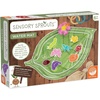 image:imageMindWare Sensory Sprouts Baby Water Mat Inflatable LeafShaped Tummy Time Play Mat with Floating Bugs for Sensory Play Visual Tracking and Neck Strength Development for Babies 6 Months and Up