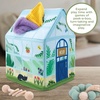 image:imageMindWare Sensory Sprouts Tissue Scarf  Montessori Toys for Babies 612 Months  Soft GreenhouseShaped Tissue Box and 12 Sensory Scarves Featuring Different Textures