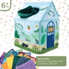 image:imageMindWare Sensory Sprouts Tissue Scarf  Montessori Toys for Babies 612 Months  Soft GreenhouseShaped Tissue Box and 12 Sensory Scarves Featuring Different Textures