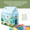 image:imageMindWare Sensory Sprouts Tissue Scarf  Montessori Toys for Babies 612 Months  Soft GreenhouseShaped Tissue Box and 12 Sensory Scarves Featuring Different Textures
