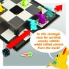 image:imageMindWare Stabbits Strategic Bunny Battle Game  Beware of Backstabbing Rabbits with Lethal Carrots  Fun and Sneaky Board Game for 26 Players