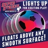 image:imageMindWare Super Striker Hover Soccer Ball Set  Indoor Soccer for Kids Ages 3 and Up  Flashing LED Lights  USB Charger  Includes 2 Sturdy Nets for 1 or 2Player Indoor Games for Kids 812
