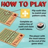 image:imageMindWare Switchin Sushi Board Game Strategic Pattern Matching and Tile Flipping Game with Number Cards FastPaced Logic Play for Kids Ages 8
