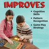 image:imageMindWare Switchin Sushi Board Game Strategic Pattern Matching and Tile Flipping Game with Number Cards FastPaced Logic Play for Kids Ages 8