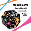 image:imageMindWare TWANGLED Game Cooperative Team Building Activity for Large Groups Funny Human Knot Game for 48 Players Ages 6 amp Older