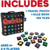 image:imageMindWare Travel Qwirkle Board Game Mix Match and Score Fun Strategy Tile Game for 24 Players Ages 6