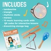 image:imageMusic Jam with Ms Sarah Jane  Kids Music Activity Set with Rhythm and Movement Games Ages 3
