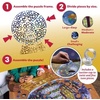 image:imagePeaceable Kingdom 3D Christmas Puzzle 219 Pieces with Suction Cup  Large Jigsaw Puzzle Ball Gift for Kids amp Teens Ages 6  Puzzlescopes Snow Globe