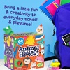 image:imagePeaceable Kingdom 60 Animal Erasers for Kids  Mini Party Favor Toys for Bulk Classroom Prizes Pinata and Birthday Gift Goodie Bag Stuffers