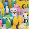 image:imagePeaceable Kingdom 60 Animal Erasers for Kids  Mini Party Favor Toys for Bulk Classroom Prizes Pinata and Birthday Gift Goodie Bag Stuffers